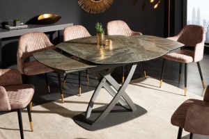 MASA DE SUFRAGERIE ROTATIVA, INCEPTION 130/190CM, ASPECT MARMURA, ARTIM GROUP SELECTION