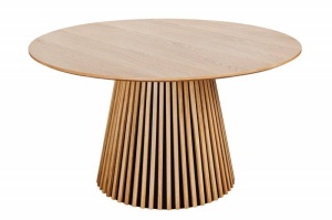 MASA DE SUFRAGERIE ROTUNDA, 140CM, STEJAR, MDF SI FURNIR, ARTIM GROUP SELECTION - Img 4