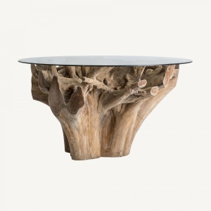 MASA DEOSEBITA, WARRI 150CM, DIN RADACINA TEC SI STICLA SECURIZATA, ARTIM GROUP SELECTION - Img 2