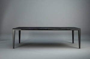MASA DINING DYLE ESSENCE 001 200x100, DIN METAL SI LEMN MASIV, STIL MODERN B2