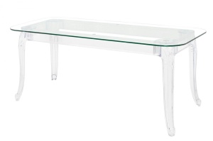 MASA DINING KING 120 CM, CONFECTIONATA DIN POLICARBONAT SI STICLA SECURIZATA, STIL MODERN - Img 3