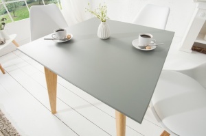 MASA DINING STIL NORDIC SCANDINAVIA 39203 DIN MDF SI LEMN MASIV - Img 2