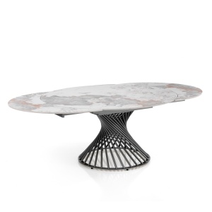MASA EXTENSIBILA 120/180CM, JORUM 2, DIN METAL SI CERAMICA, ARTIM GROUP SELECTION