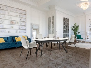 MASA EXTENSIBILA 206/285CM, ANTEA, DIN METAL SI BLAT DIN MDF, ARTIM GROUP SELECTION, DE LUX