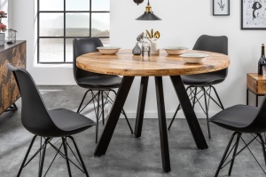 MASA LIVING, IRON 120CM, DIN LEMN DE MANGO SI PICIOARE DIN METAL, ARTIM GROUP SELECTION
