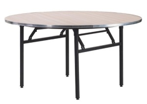 MASA PLIABILA PENTRU CATERING/CONFERINTE 180CM, STEJAR SONOMA, DIN METAL SI FURNIR LEMN