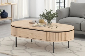 MASUTA DE CAFEA, ATELIER 120CM, DIN LEMN DE MANGO SI METAL, ASPECT NATUR, ARTIM GROUP SELECTION