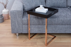 MASUTA DE CAFEA CU TAVA DETASABILA CIANO NEAGRA 38057 - DESIGN MODERN
