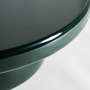 MASUTA DE CAFEA EXCLUSIVISTA GORY, CULOARE VERDE LUCIOS, DIN FIBRA DE STICLA, VICAL HOME - Img 3