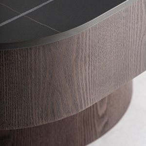 MASUTA DE CAFEA EXCLUSIVISTA NEUFS 100CM, FURNIR NUC SI BLAT DIN MARMURA, VICAL HOME - Img 5