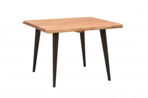 MASUTA DE CAFEA ORGANIC LIVING 60CM, COD 39660, LEMN MASIV SALCAM, ASPECT INDUSTRIAL - Img 2
