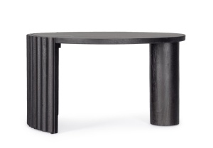 MASUTA DE CAFEA ORISSA 80 NEAGRA, CONFECTIONATA DIN LEMN DE MANGO, STIL MODERN - Img 3
