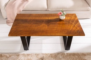 MASUTA DIN LEMN, SCORPION 110CM, COD 40850, DIN LEMN MANGO, DESIGN RETRO - Img 1