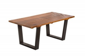 MASUTA DIN LEMN, SCORPION 110CM, COD 40850, DIN LEMN MANGO, DESIGN RETRO - Img 6