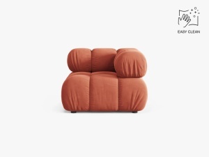 MODUL COLTAR BELLIS, CORAI, CU TAPITERIE DIN CATIFEA VENUS, MICADONI