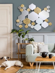 OGLINDA DECORATIVA 120CM, NADINA, COD 521192 , AURIU, DESIGN MODERN
