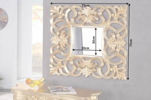 OGLINDA DECORATIVA 75CM, VENICE, AURIE, COD 15626, DESIGN CLASIC - Img 6