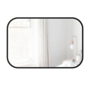 OGLINDA RECTANGULAR 24X36, NEGRU, DIN METAL SI STICLA, STIL MODERN, B2 - Img 5