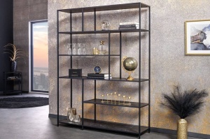 ORGANIZATOR, SLIM LINE 185X135CM, METAL SI LEMN LAMINAT, NATUR/ANTRACIT