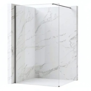 PARAVAN DE DUS FLEXI 70, TRANSPARENT/TITAN, CALITATE SUPERIOARA