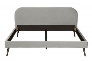 PAT DUBLU FAMOUS 160x200CM TAPITERIE GRI ARGINTIU, COD 39697 STIL MODERN - Img 6