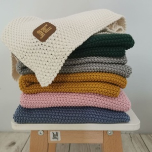PATURICA DIN BUMBAC BLUEBERRY 80x100 IDEALA PENTRU BEBELUSI BA - Img 4