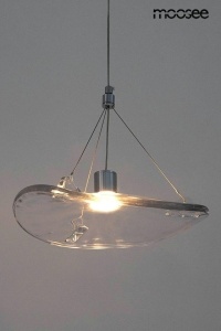 PENDUL AQUA 30, CONFECTIONAT DIN STICLA SI METAL, STIL MODERN - Img 2
