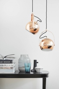 PENDUL BALL L, CUPRU, DIN METAL, STIL MODERN, B2