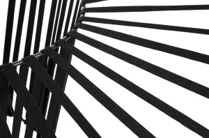 PENDUL CAPELLO FI 100, DIN METAL, NEGRU, STIL MODERN, B2 - Img 6