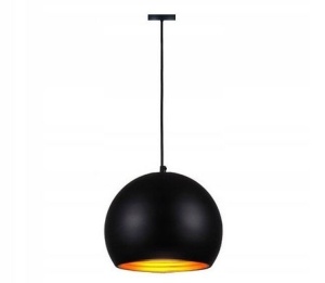 PENDUL COMO 25 BLACK, 22x25/100 cm, NEGRU, DIN OTEL SI METAL DE INALTA CALITATE, STIL MODERN, TU