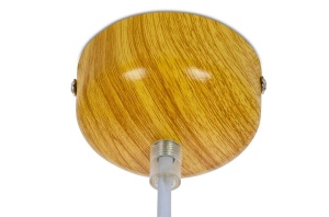 PENDUL CONO, NATURAL, DIN PLACAJ SI METAL, STIL MODERN - Img 7
