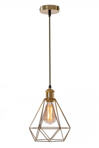 PENDUL DIAMOND LIGHT 392197, 20X120 cm, AURIU SI NEGRU, DIN METAL, STIL MODERN, TU - Img 2