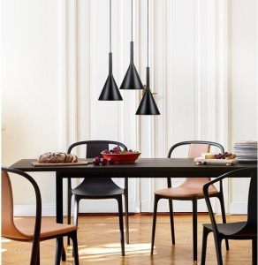 PENDUL LARGO WHITE, 16x135/100 cm, ALB, DIN METAL DE INALTA CALITATE, STIL MODERN, TU - Img 6