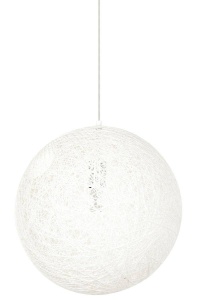 PENDUL LUNA 80, ALB, DIN CANEPA, STIL MODERN, B2