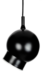 PENDUL OJO LONG, NEGRU, DIN METAL, STIL MODERN - Img 3