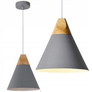 PENDUL SCANDI A GRAY APP056, 25x126 cm, GRI, DIN ALUMINIU DE INALTA CALITATE, STIL MODERN, TU