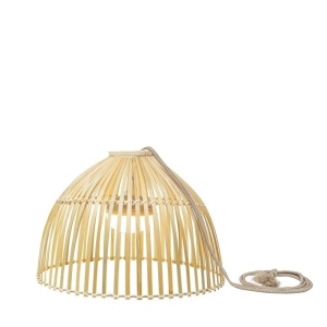PENDUL SUSPENDAT REONA 30, CU BATERIE, CONFECTIONAT DIN FIBRE NATURALE - Img 3
