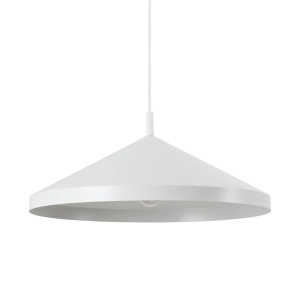 PENDUL YURTA SP1 D50, ALB, DIN METAL, STIL MODERN