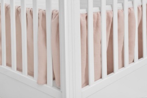 PERDELUTA PENTRU PATUT BEBELUS LINEN ROZ PRAFUIT BA