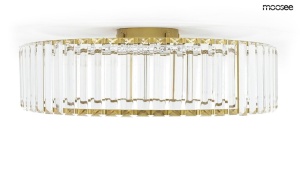 PLAFONIERA CROWN 50 GOLD, CONFECTIONATA DIN METAL SI CRISTAL, STIL MODERN - Img 5