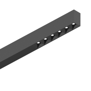 PLAFONIERA FLUO ACCENT 1200 4000K BLACK IDEAL LUX