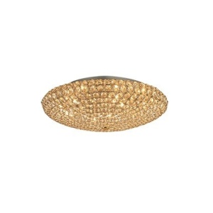 PLAFONIERA KING PL9, AURIU, DIN CRISTAL, STIL MODERN