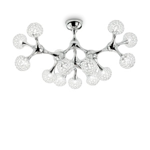 PLAFONIERA NODI CRYSTAL PL15 STIL MODERN IDEAL LUX