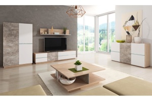 RAFT INLINE ALB/STEJAR/GRI DESCHIS - DESIGN MODERN - Img 2