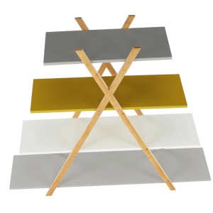 RAFT JENSEN BBP-44, BAMBUS/MULTICOLOR, DIN MDF SI BAMBUS, STIL MODERN, TK - Img 7