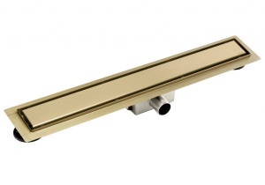 RIGOLA DUS, REA NEO PURE, 80 CM, GOLD, DESIGN MODERN, CALITATE SUPERIOARA, REA - Img 2