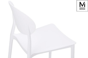 SCAUN ALB DIN POLIPROPILENA FLEX STIL MODERN B2 - Img 3