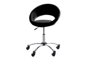 SCAUN DE BIROU PLUMP NEGRU STIL MODERN B2