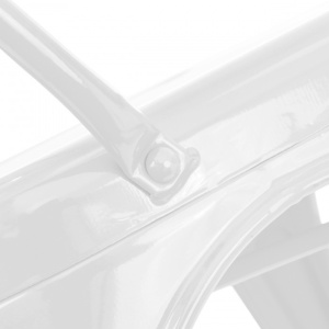 SCAUN DE GRADINA, DIN METAL, ALB, ARTIM GROUP SELECTION - Img 2