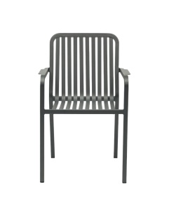 SCAUN DE TERASA PUREZZA 21, REALIZAT DIN ALUMINIU, CULOARE ANTRACIT, PENTRU UZ COMERCIAL, ARTIM GROUP SELECTION